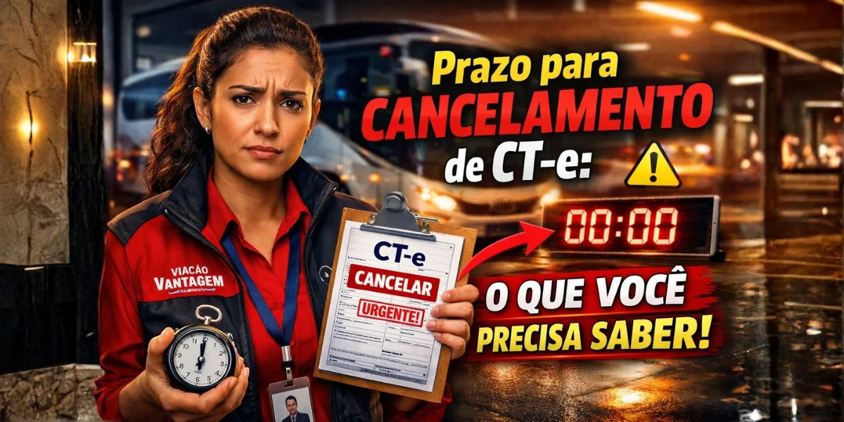 Prazo para cancelamento de CT-e: o que você precisa saber!