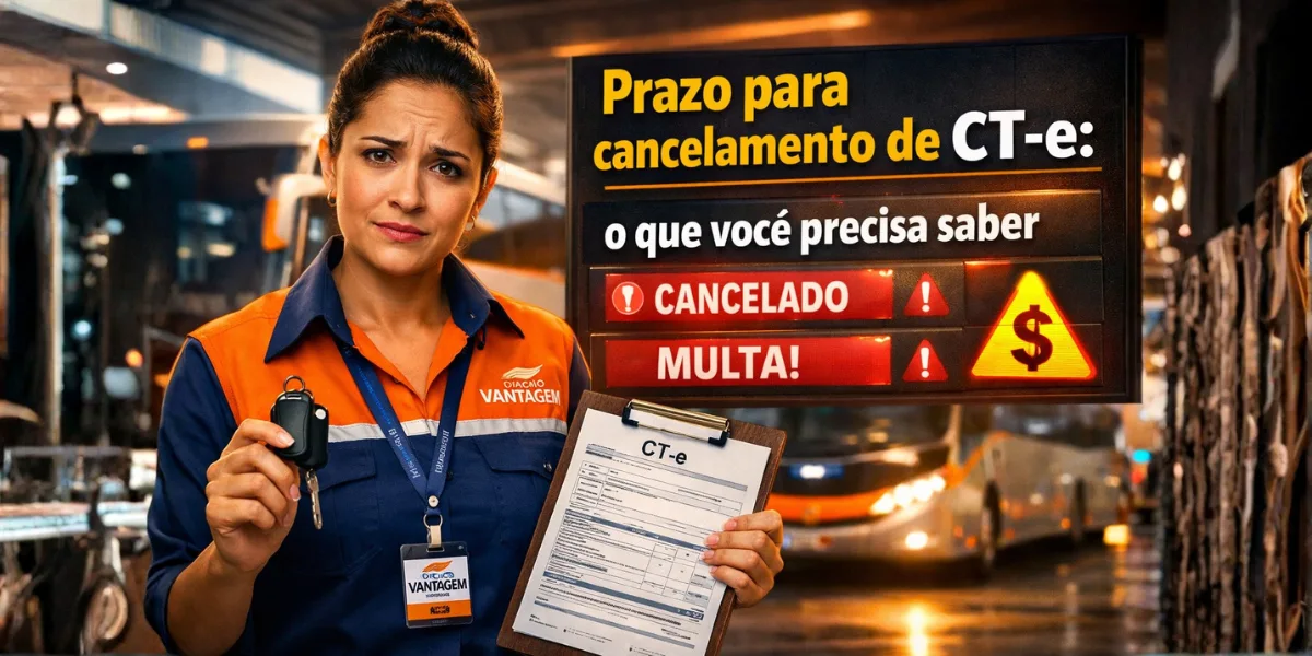 Prazo para cancelamento de CT-e: o que você precisa saber para evitar multas