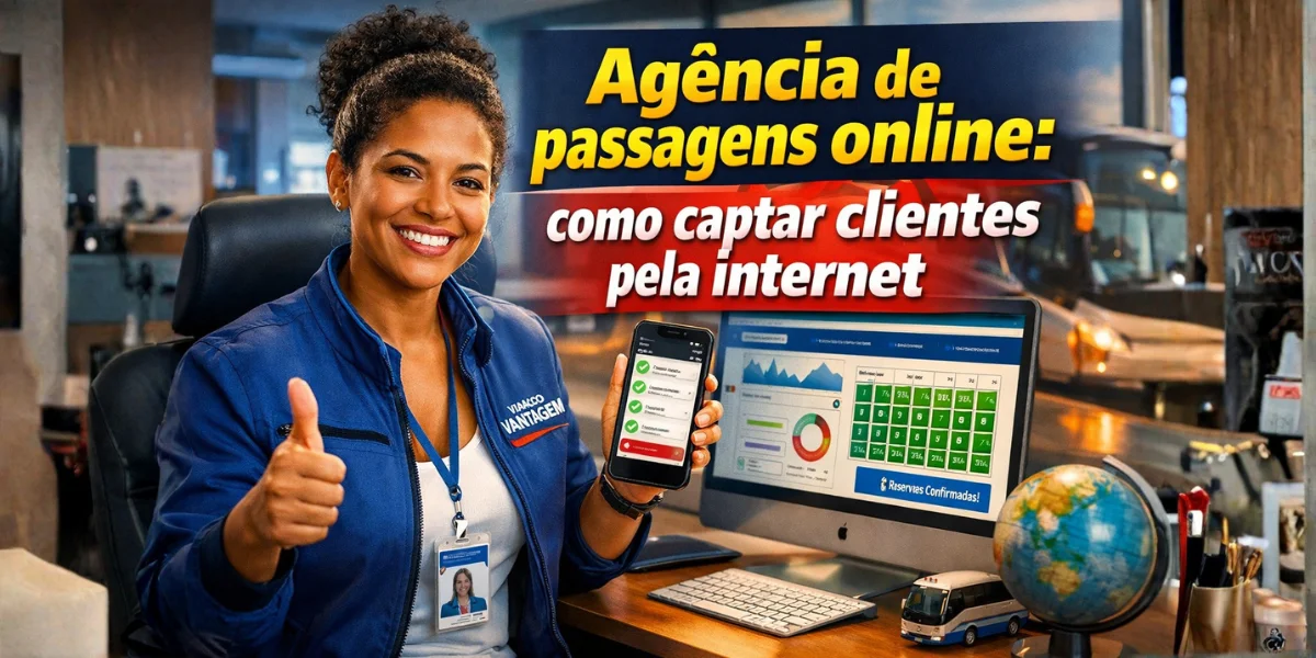 Agência de passagens online: como captar clientes pela internet