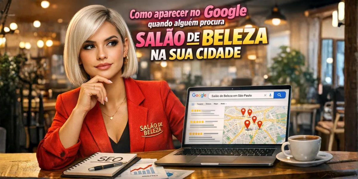 Como aparecer no Google quando alguém procura salão de beleza na sua cidade