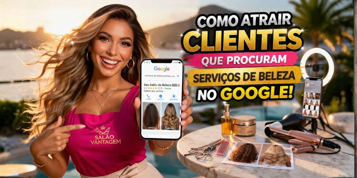 Como atrair clientes que procuram serviços de beleza no Google