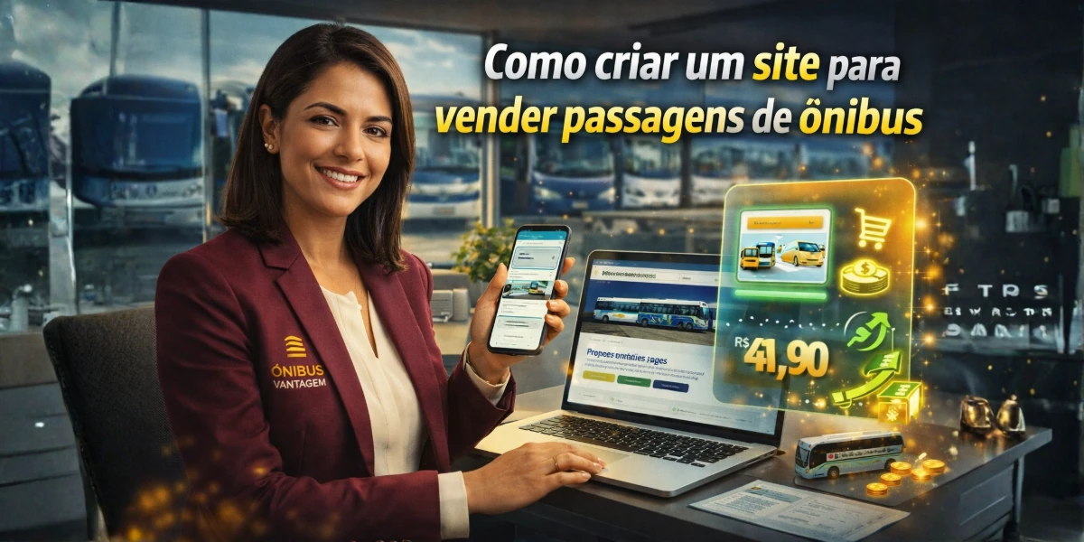 Como criar um site para vender passagens de ônibus