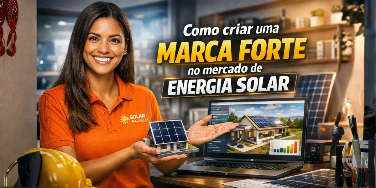 Como criar uma marca forte no mercado de energia solar
