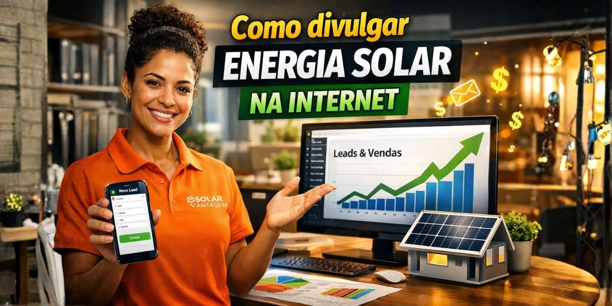Como divulgar energia solar na internet