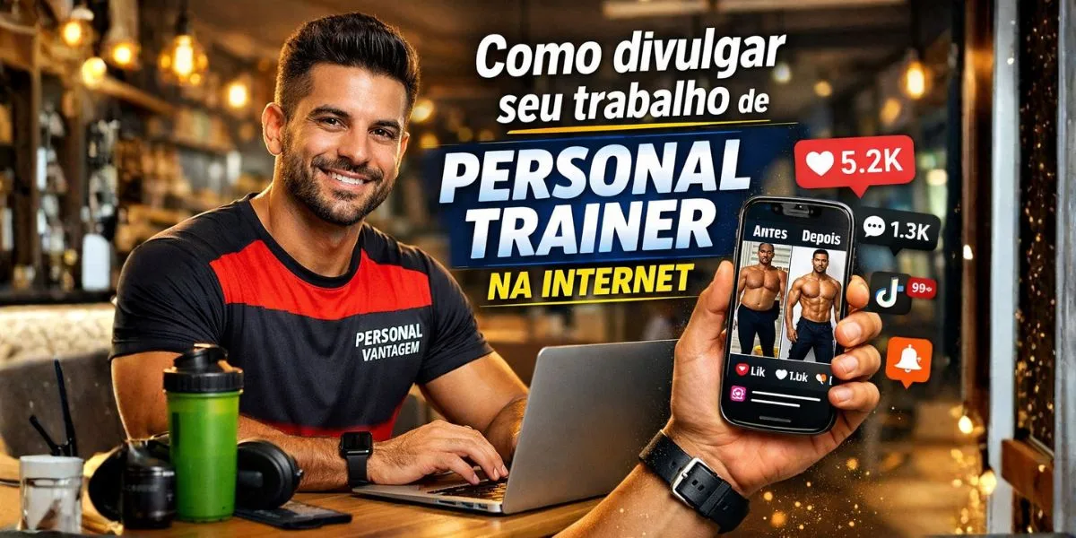Como divulgar seu trabalho de personal trainer na internet