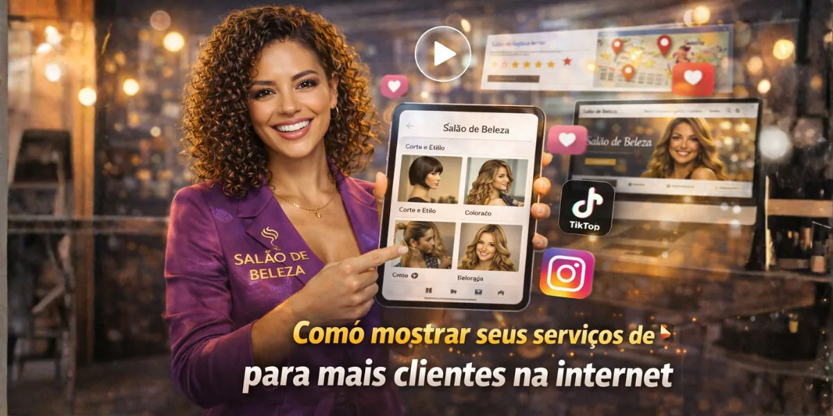 Como mostrar seus serviços de beleza para mais clientes na internet