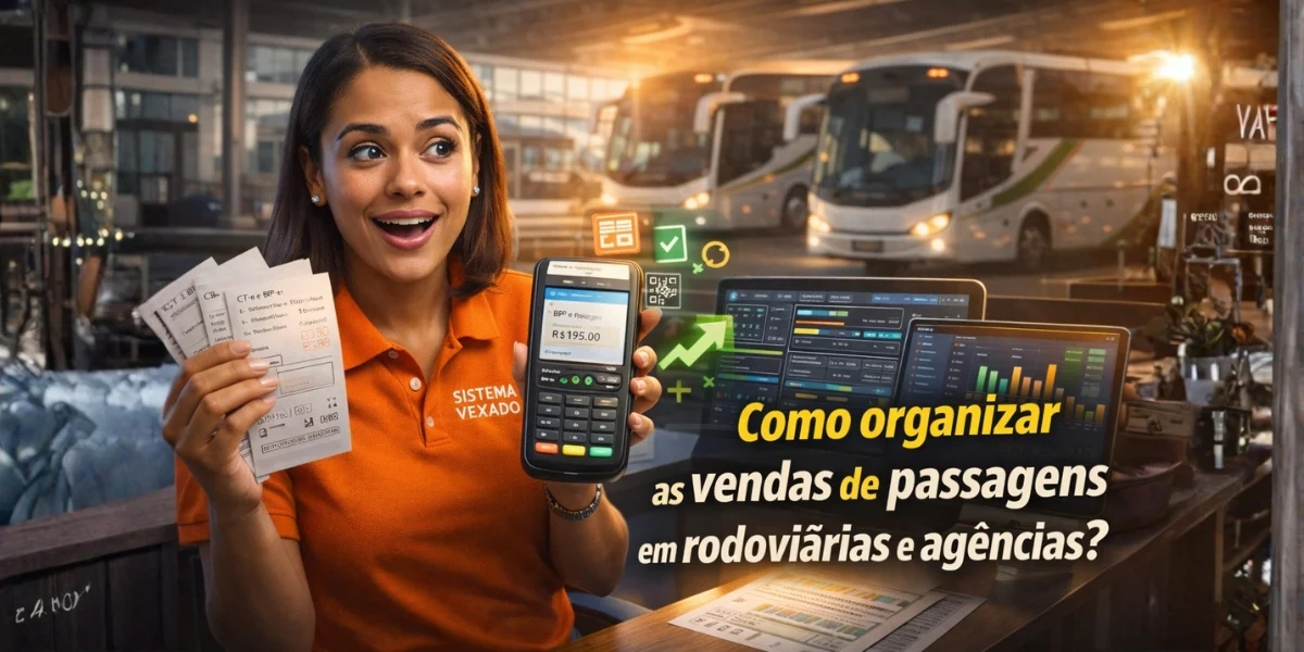 Como organizar as vendas de passagens em rodoviárias e agências?