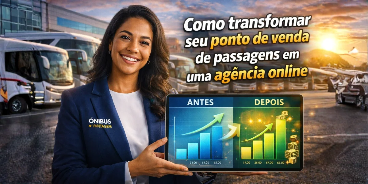 Como transformar seu ponto de venda de passagens em uma agência online