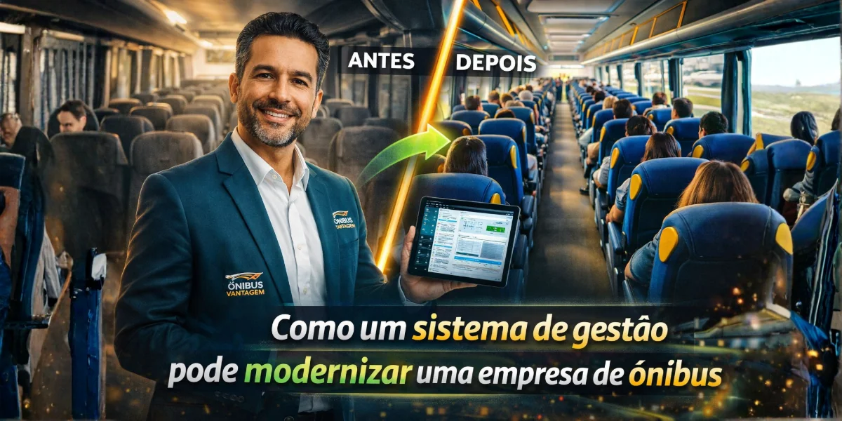 Como um sistema de gestão pode modernizar uma empresa de ônibus