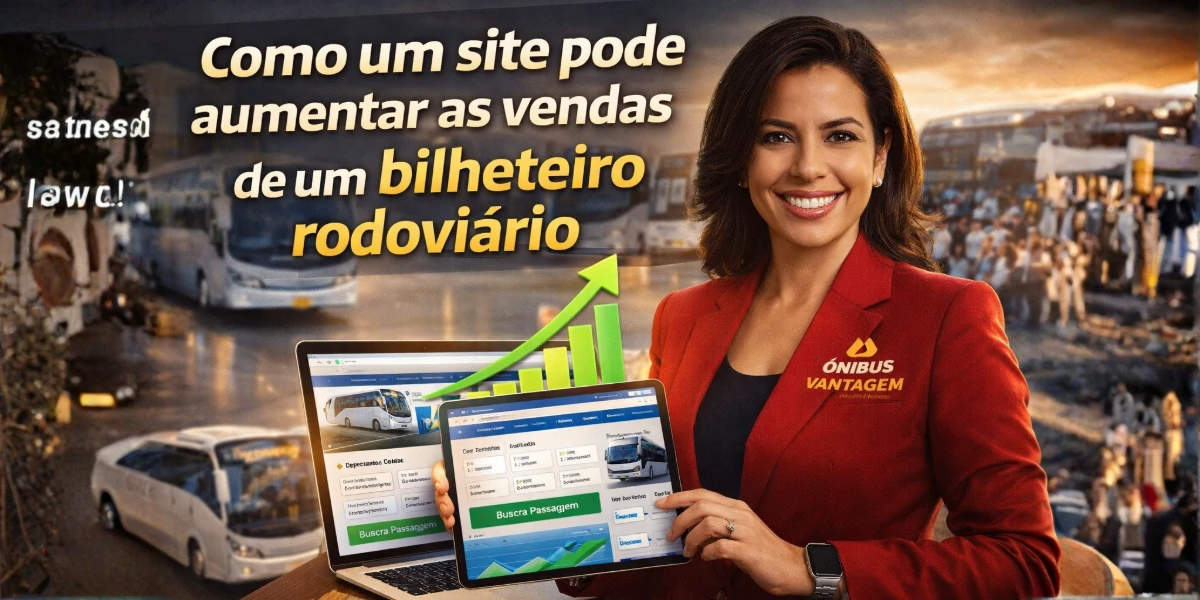 Site para bilheteiro rodoviário: como atrair clientes da internet