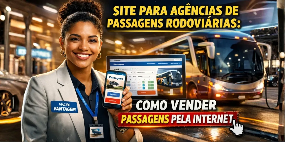 Site para agências de passagens rodoviárias: como vender passagens pela internet