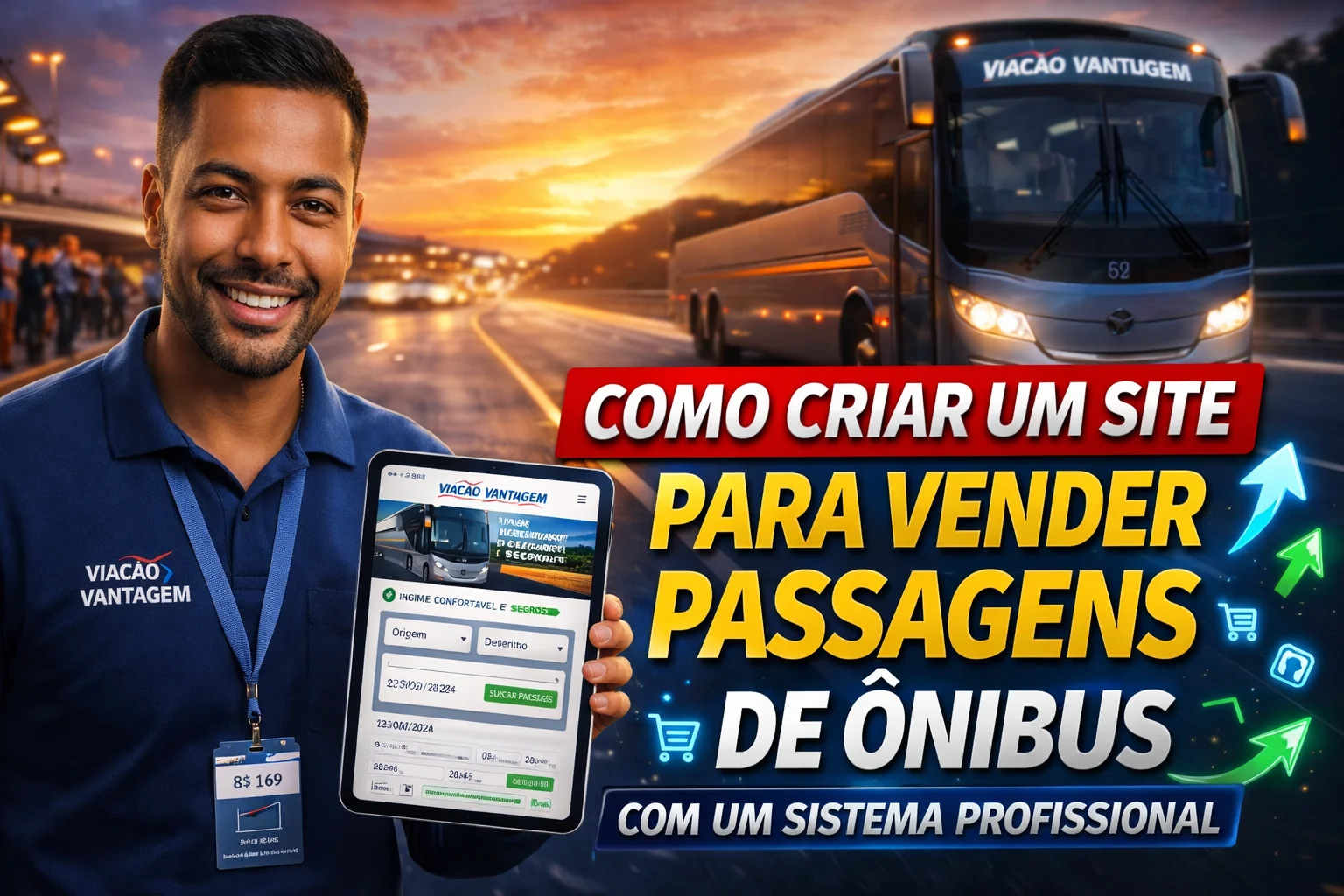 Como vender passagens de ônibus pela internet