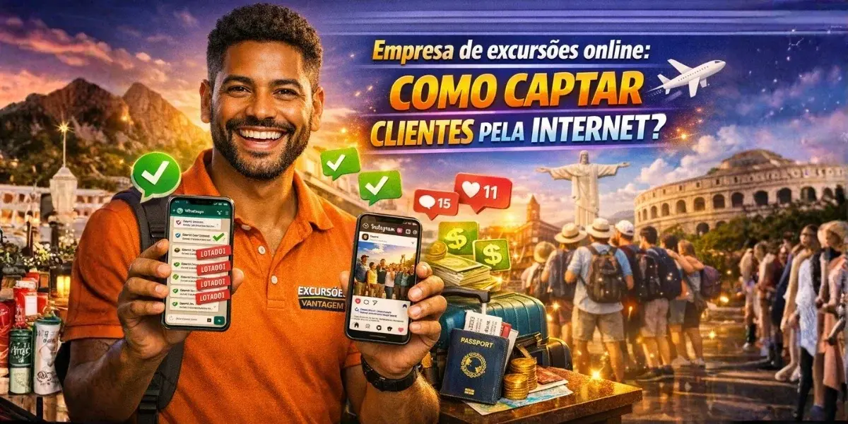Empresa de excursões online: como capitar clientes pela internet