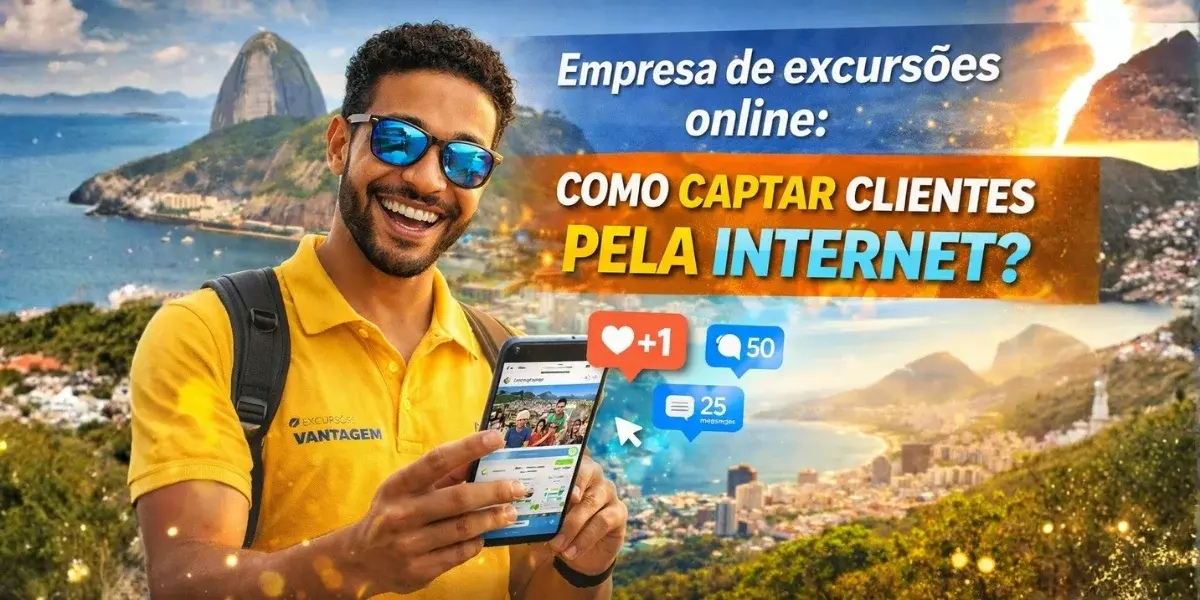 Empresa de excursões online: como captar clientes pela internet?