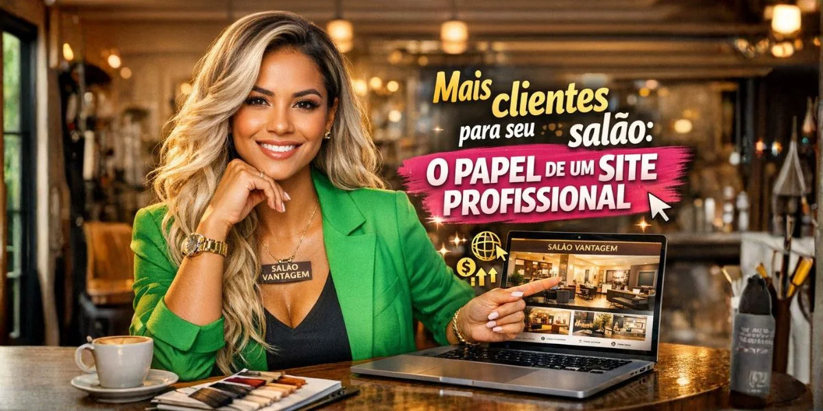 Mais clientes para seu salão: o papel de um site profissional