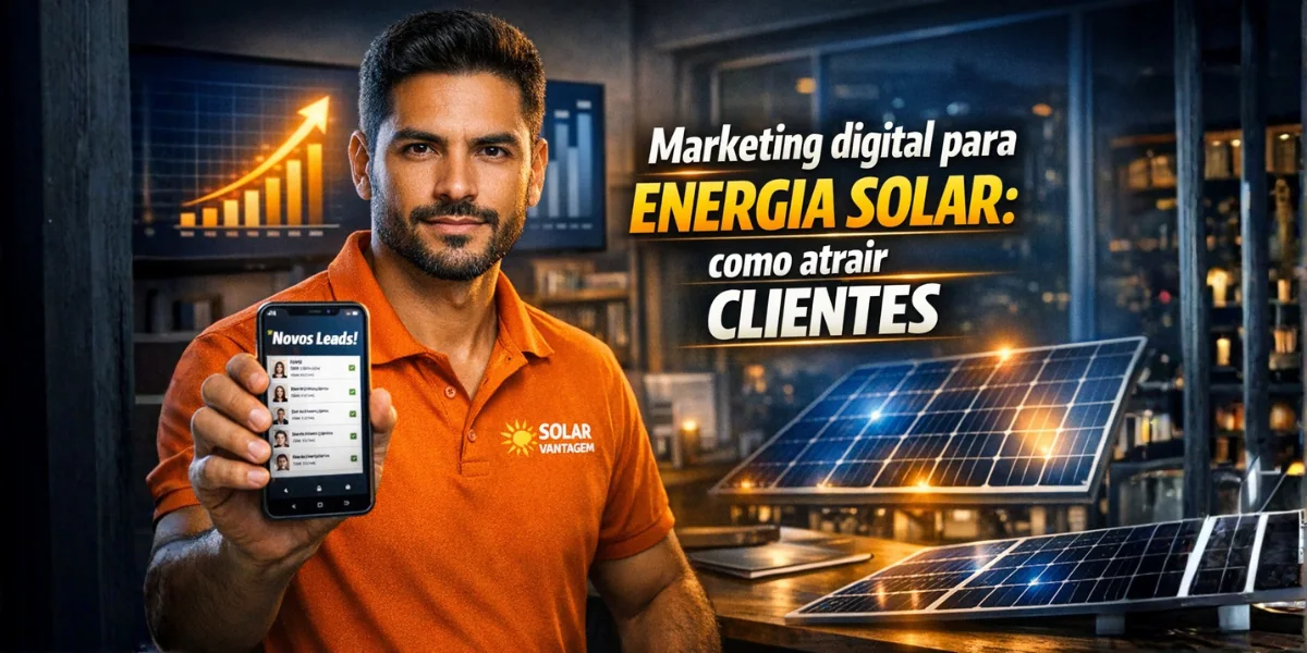 Marketing digital para energia solar: como atrair clientes