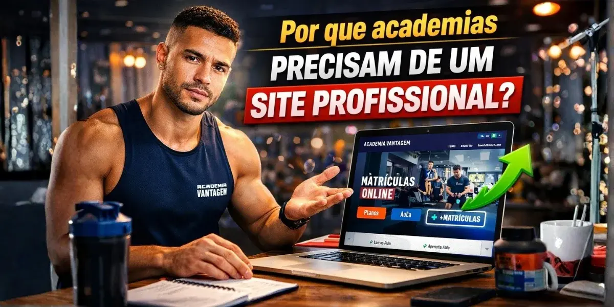 Por que academias precisam de um site profissional?