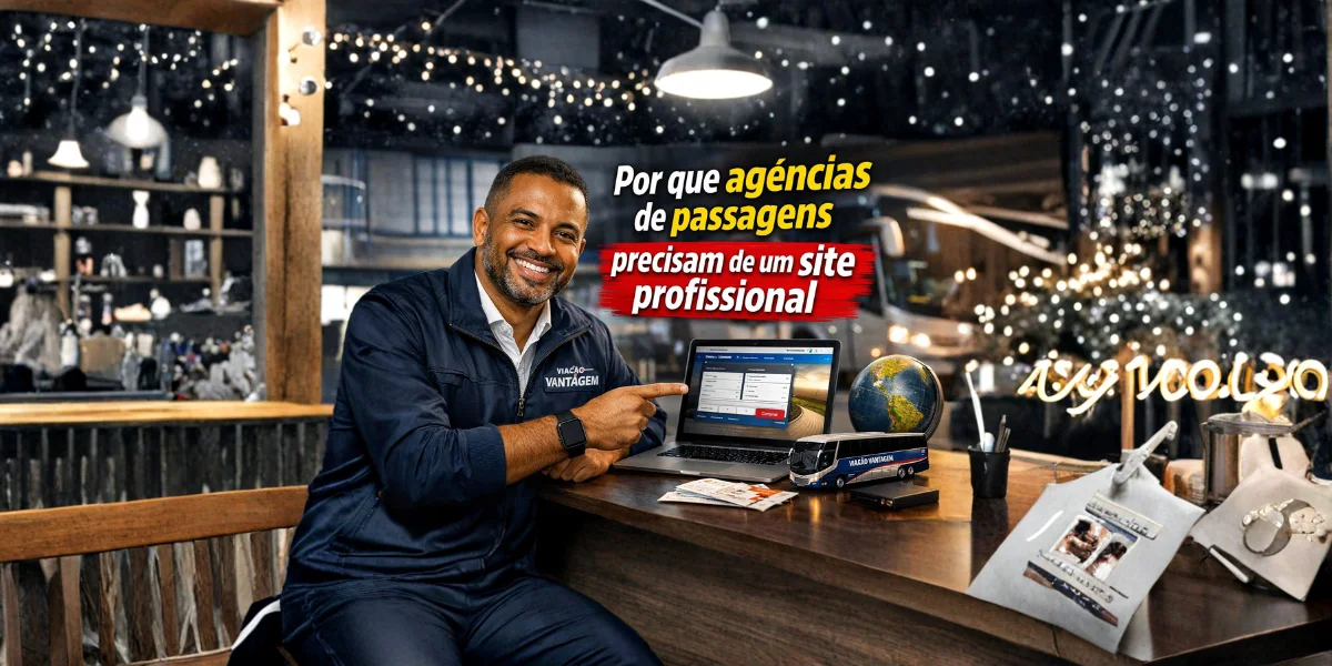 Por que agências de passagens precisam de um site profissional