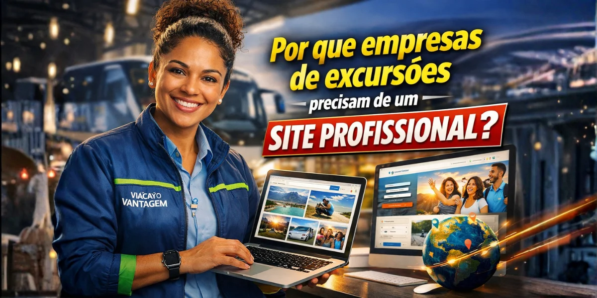 Por que empresas de excursões precisam de um site profissional?