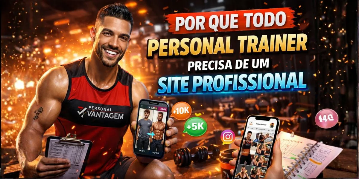 Por que todo personal trainer precisa de um site profissional