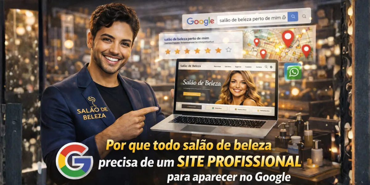 Por que todo salão de beleza deveria ter um site profissional