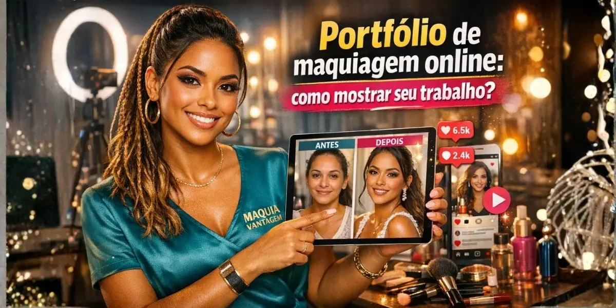 Portfólio de maquiagem online: como mostrar seu trabalho?