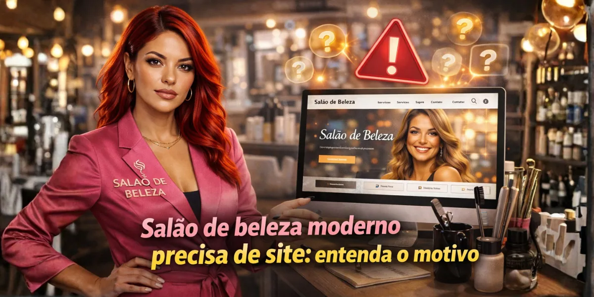 Salão de beleza moderno precisa de site: entenda o motivo