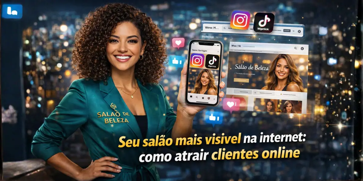 Seu salão mais visível na internet: como atrair clientes online