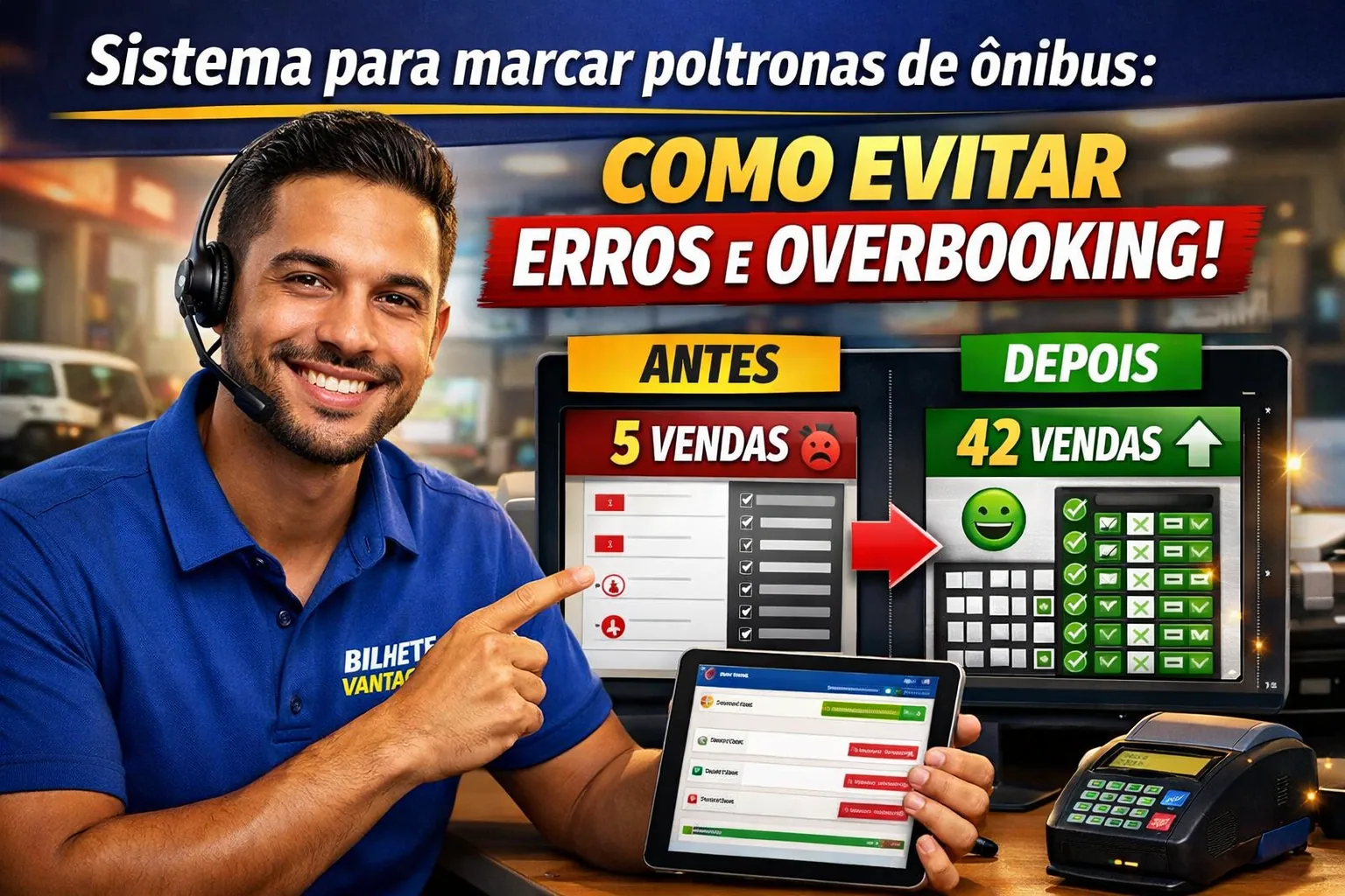 Como bilheteiros rodoviários podem aparecer no Google