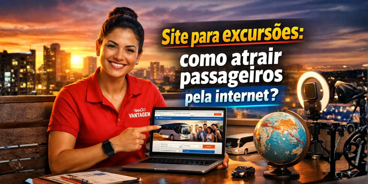 Site para excursões: como atrair passageiros pela internet?