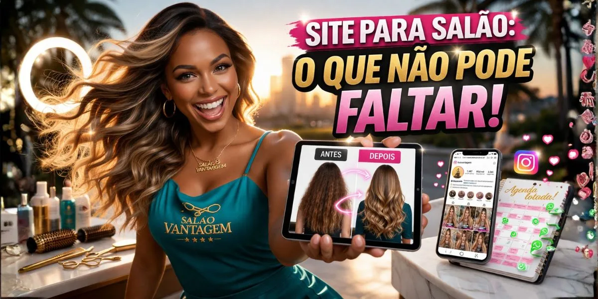 Site para salão de beleza: o que não pode faltar