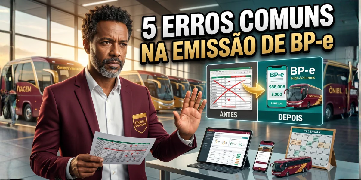 5 erros comuns na emissão de CT-e