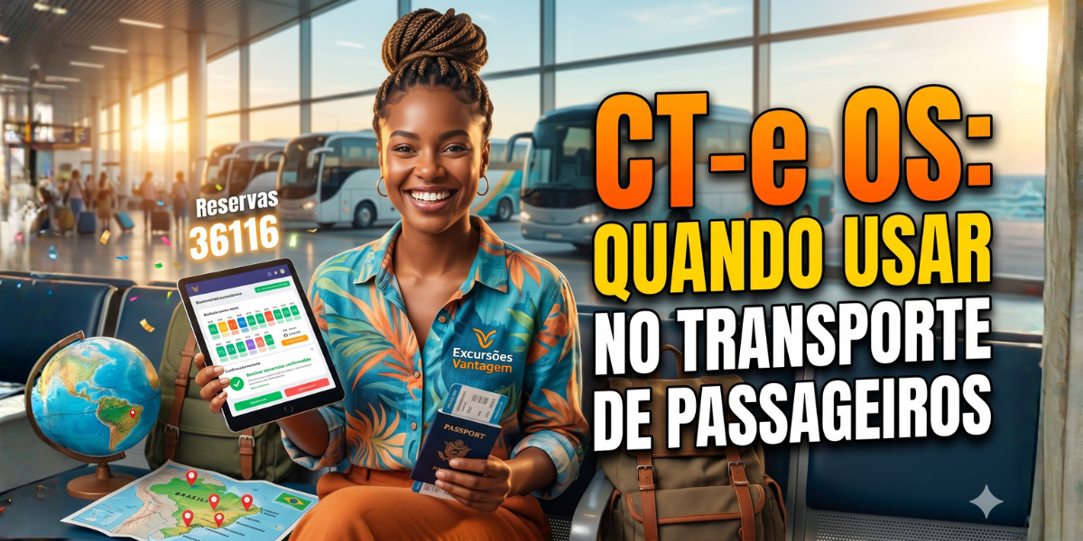 CT-e OS: quando usar no transporte de passageiros