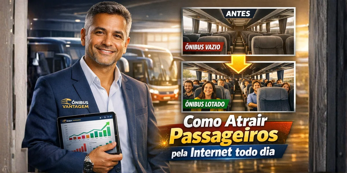 Como atrair passageiros para excursões pela internet