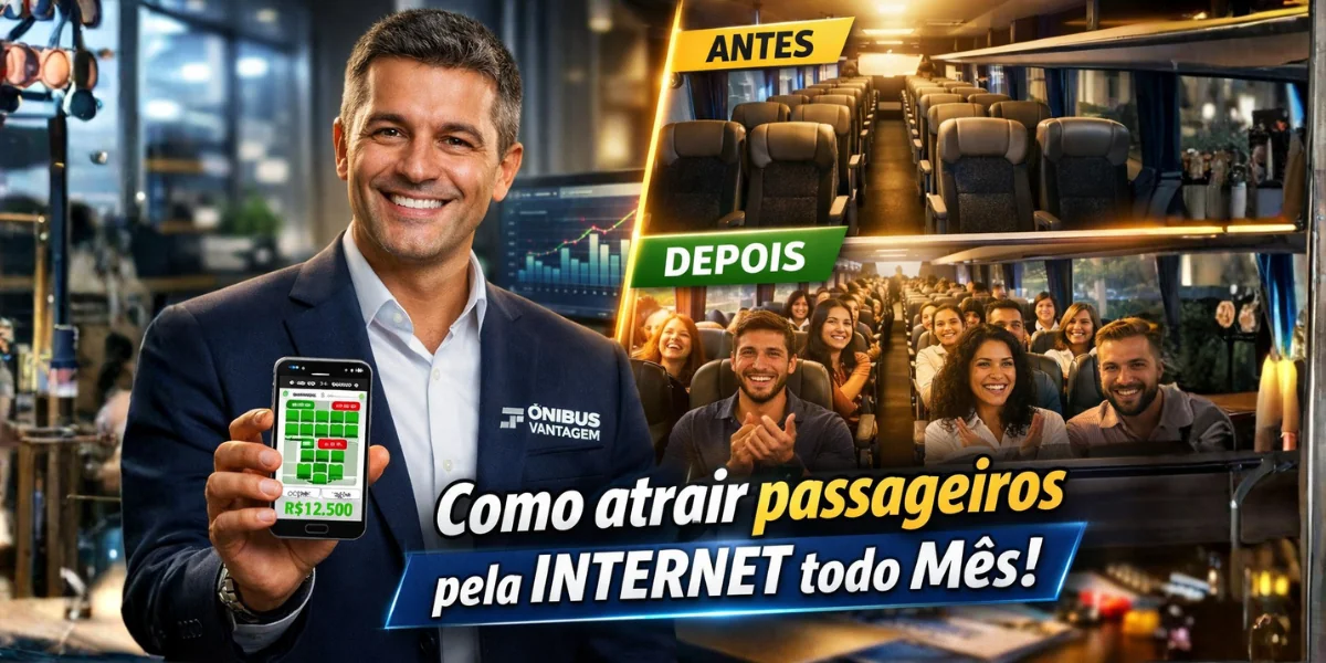 Como atrair passageiros para excursões pela internet todo Mês
