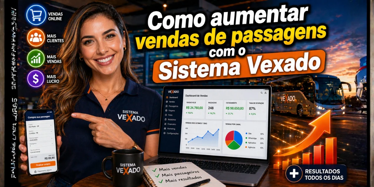 Como aumentar vendas de passagens com o Sistema Vexado