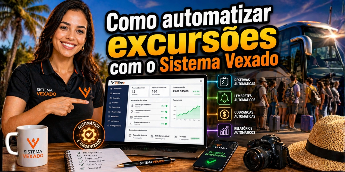 Como automatizar excursões com o Sistema Vexado