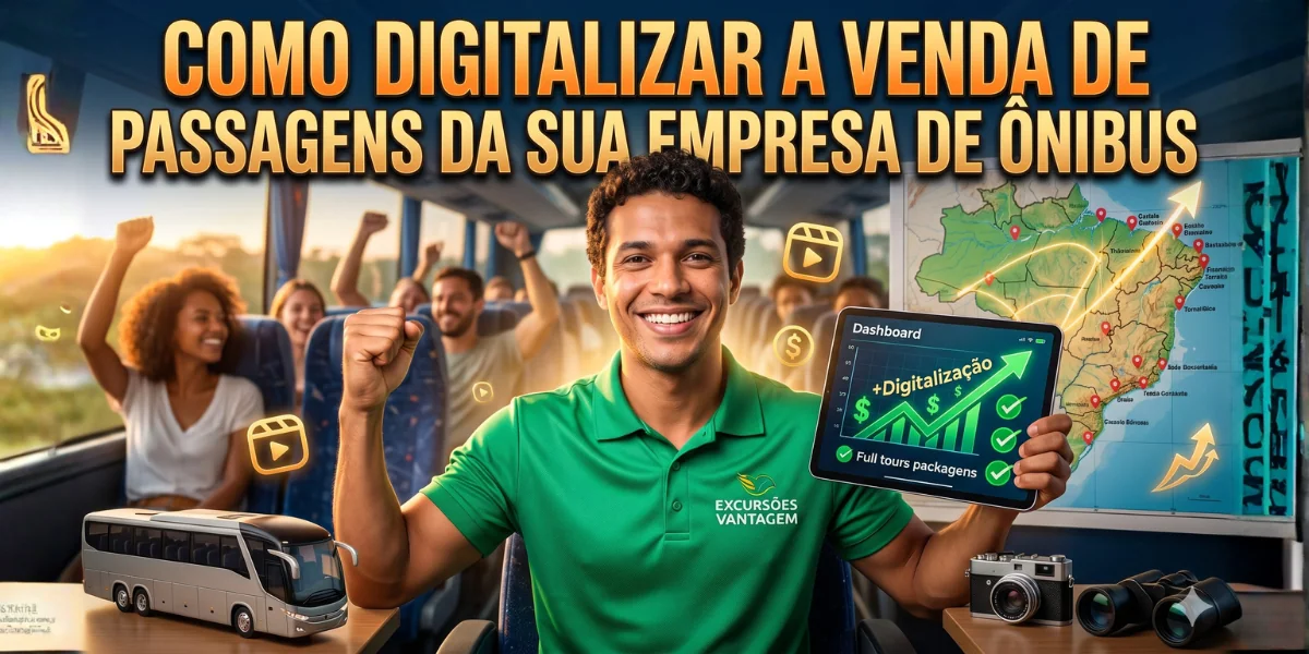 Como digitalizar a venda de passagens da sua empresa de ônibus