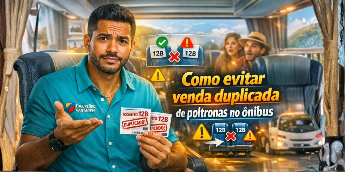Como evitar venda duplicada de poltronas no ônibus