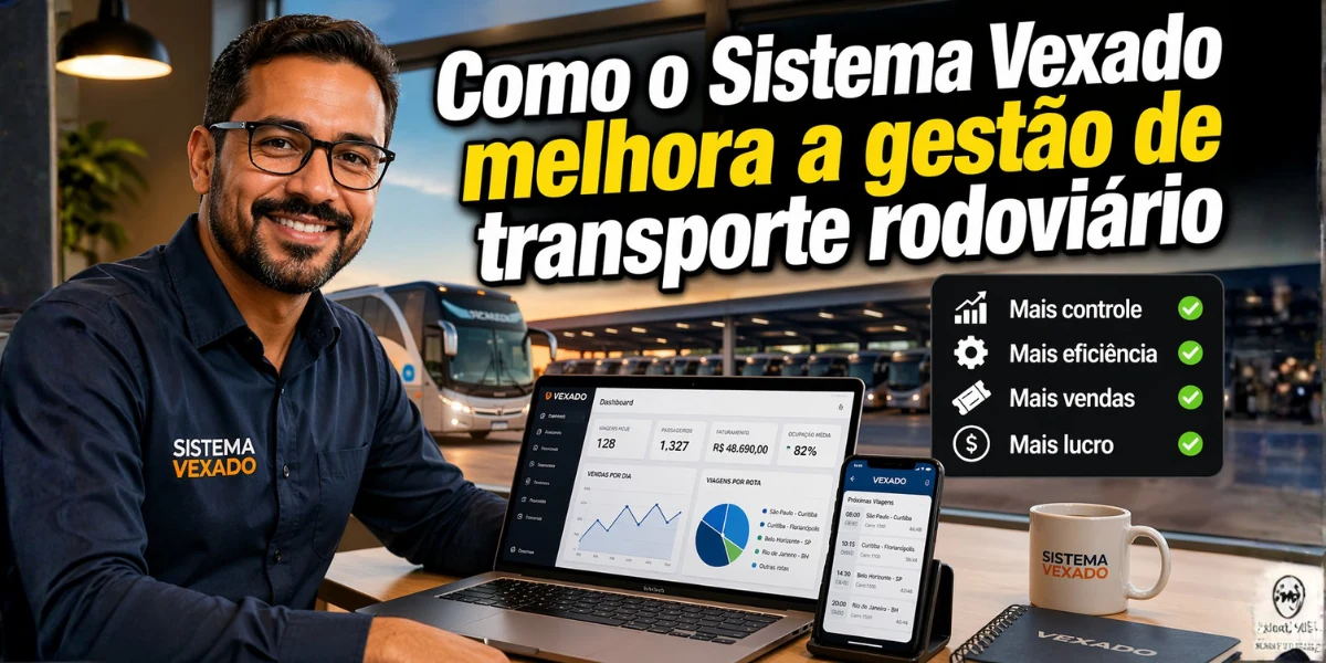 Como o Sistema Vexado melhora a gestão de transporte rodoviário
