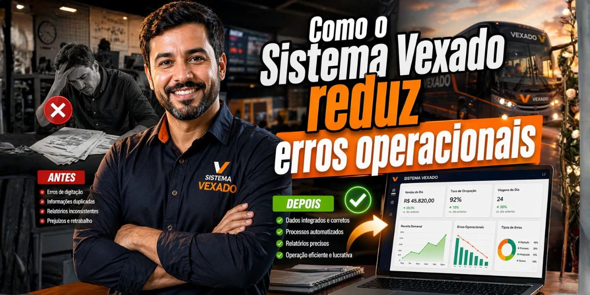 Como o Sistema Vexado reduz erros operacionais