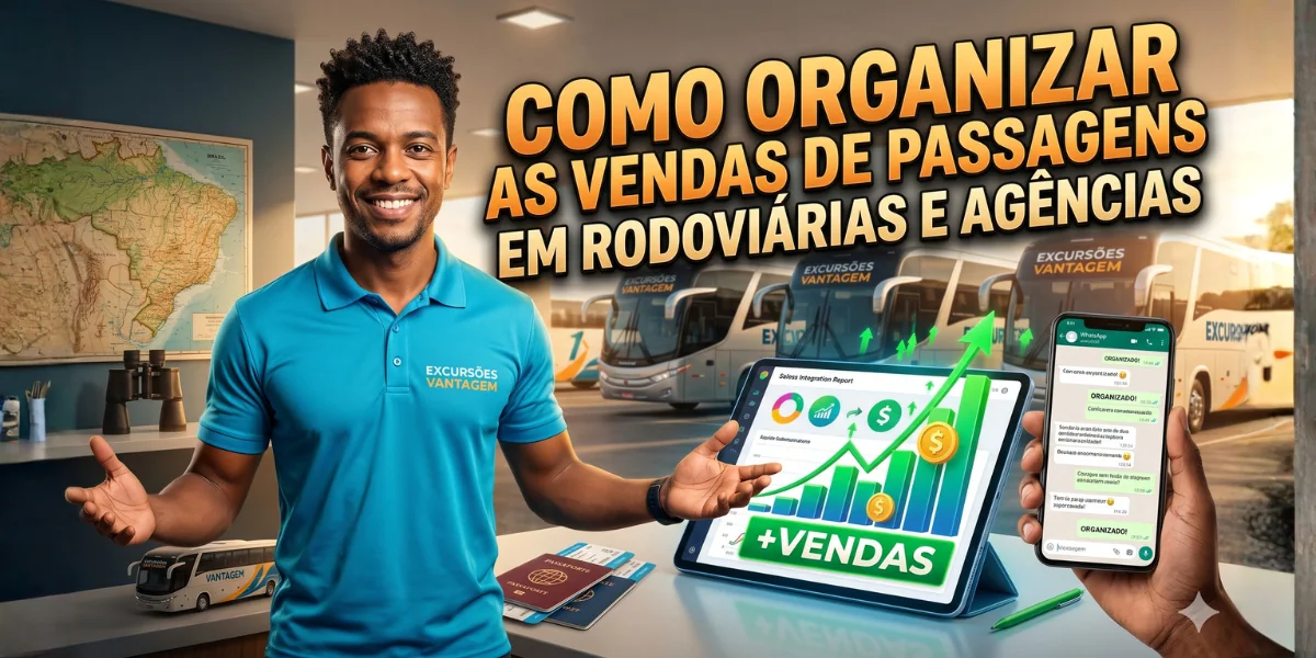 Como organizar as vendas de passagens em rodoviárias e agências