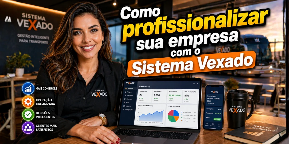 Como profissionalizar sua empresa com o Sistema Vexado