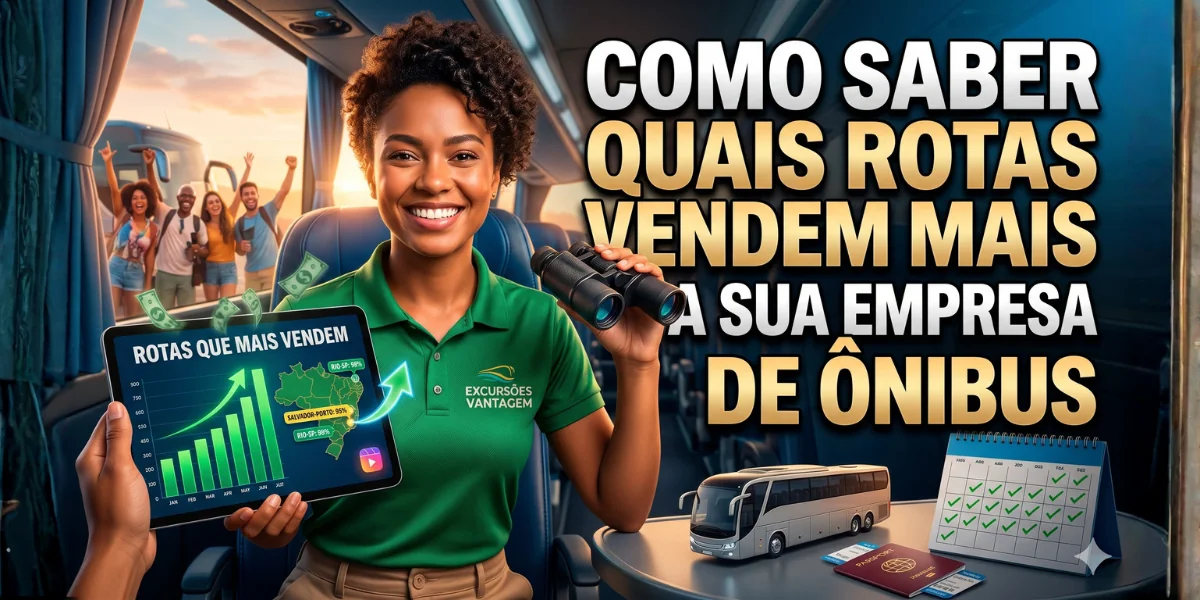 Como saber quais rotas vendem mais na sua empresa de ônibus