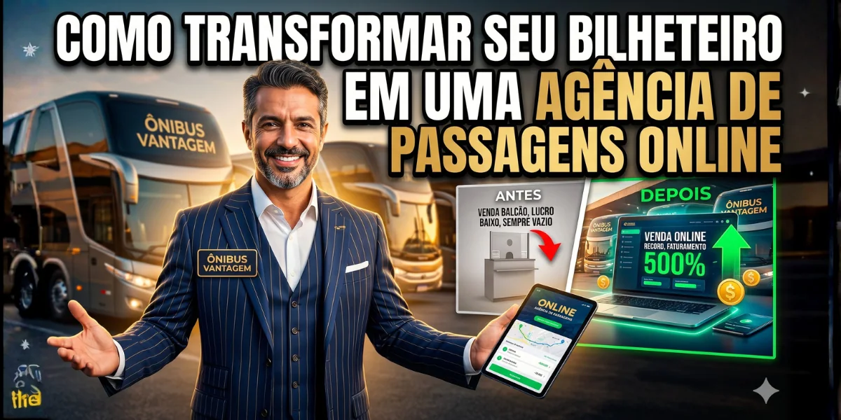 Como transformar seu bilheteiro em uma agência de passagens online