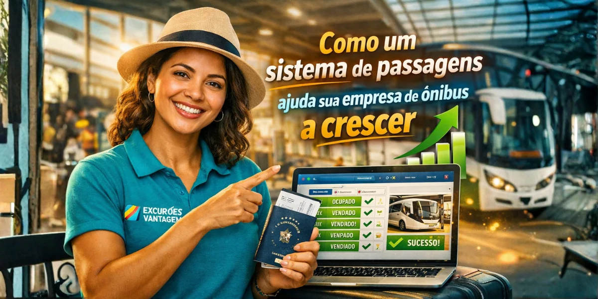 Como um sistema de passagens ajuda sua empresa de ônibus a crescer