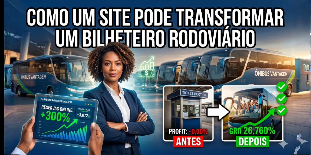 Como um site pode transformar um bilheteiro rodoviário