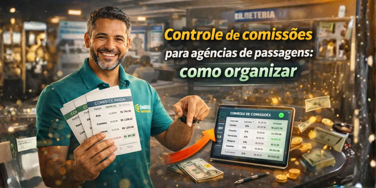 Controle de comissões para agências de passagens: como organizar