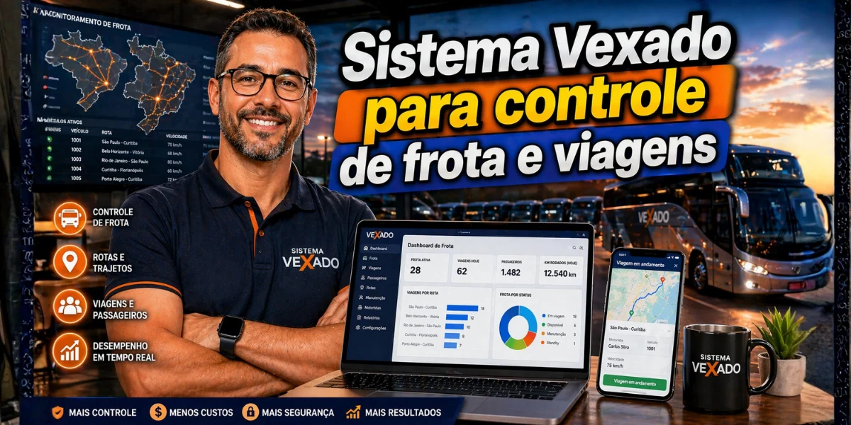 Sistema Vexado para controle de frota e viagens