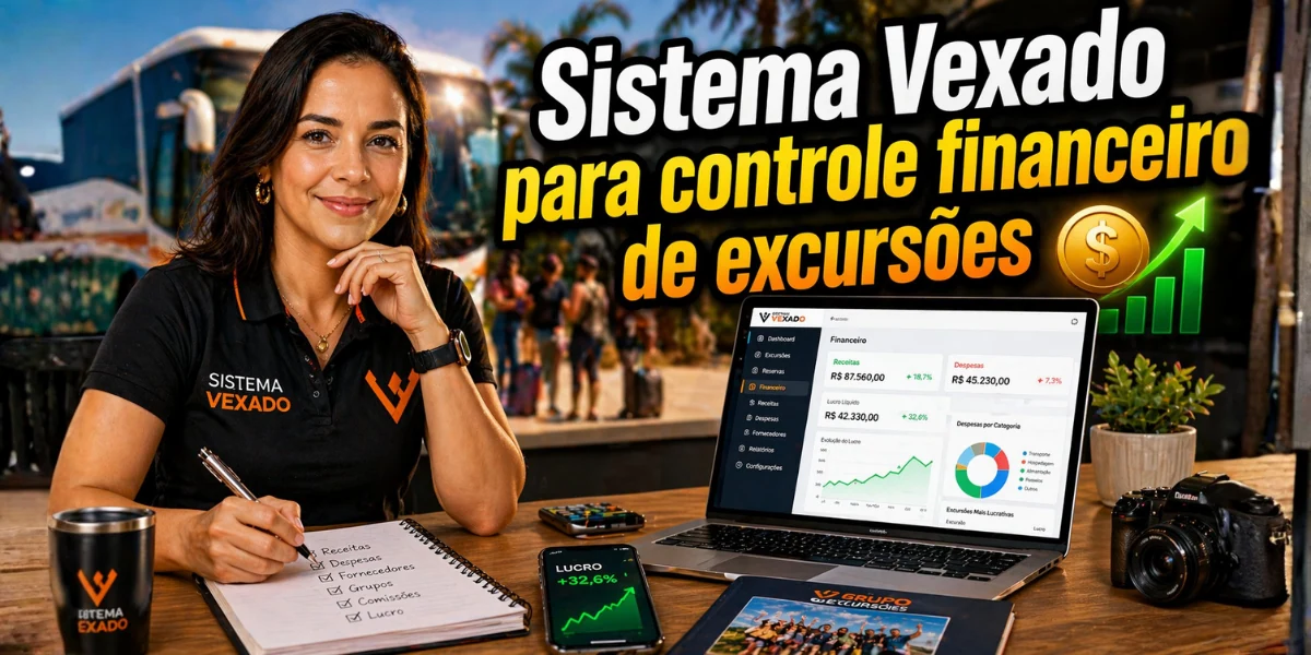 Sistema Vexado para controle financeiro de excursões